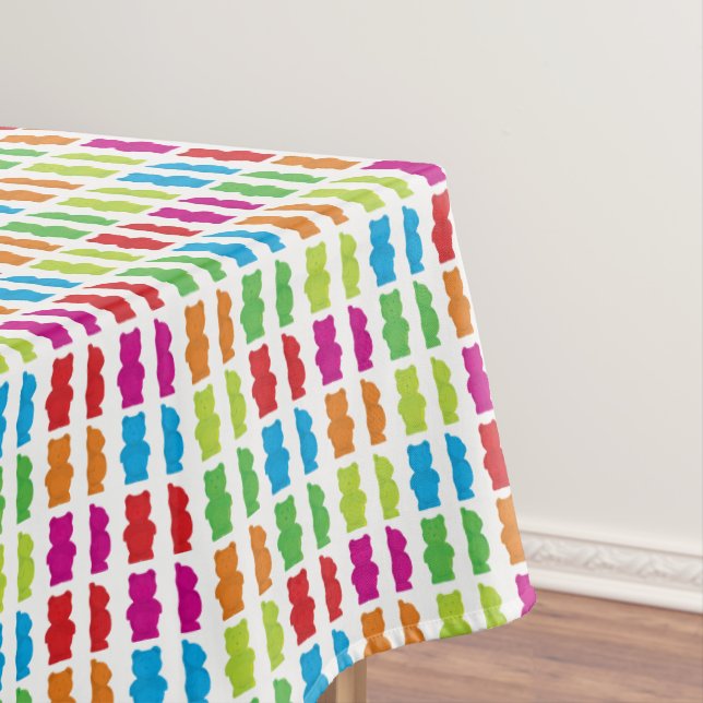 Gummy Bear Tablecloth (In Situ)