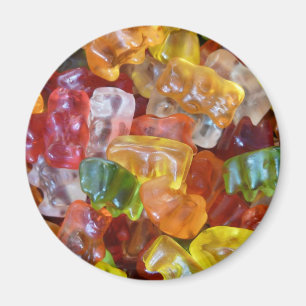 Gummy Bears Background Magnet