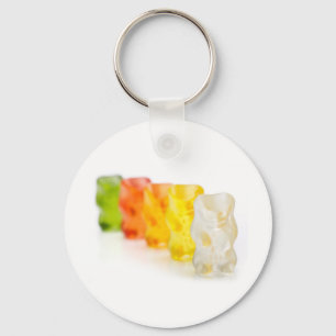 Gummy bears key ring