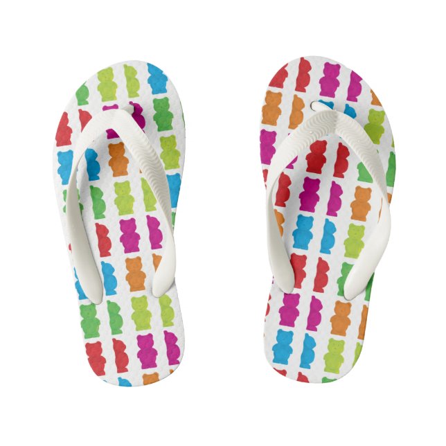Gummy Bears Kid's Thongs (Footbed)