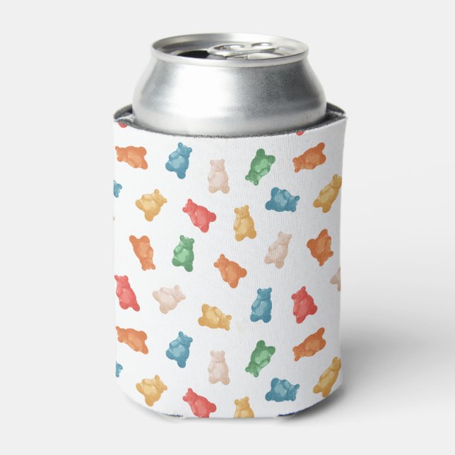 Gummy Bears Pattern Can Cooler (Can Front)