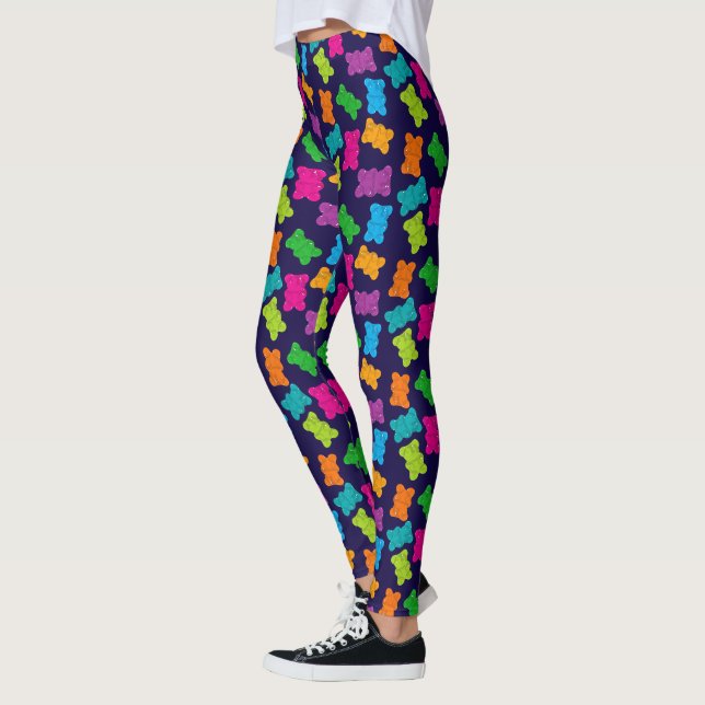 Gummy Bears Pattern Leggings (Left)