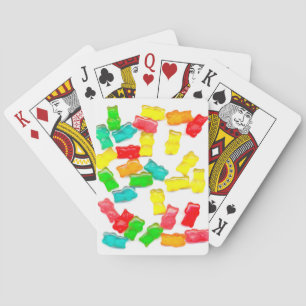 Gummy Bears Playing Cards
