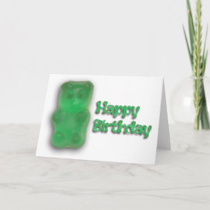Gummy Birthday Card