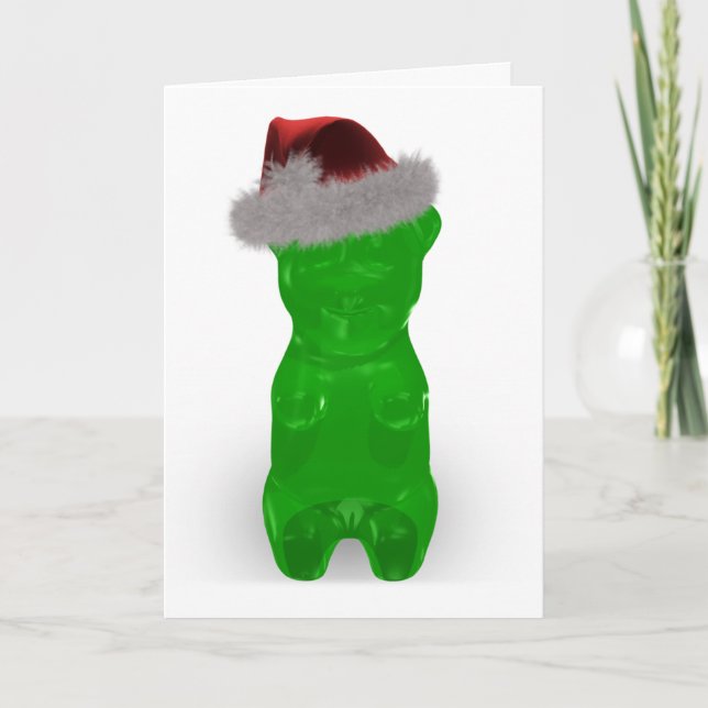 Gummy Christmas Holiday Card (Front)