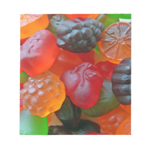 Gummy Fruit Notepad