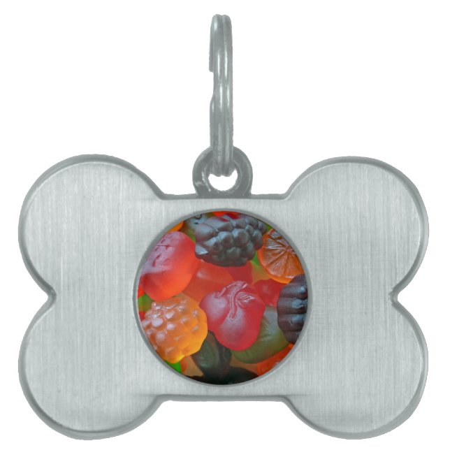 Gummy Fruit Pet Tag (Front)
