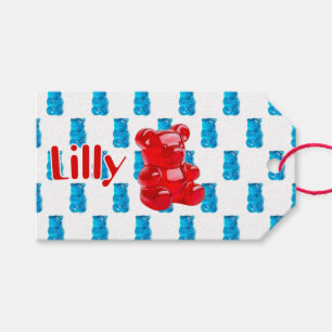 Gummy Jelly  Gift Tags