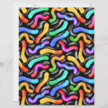 Gummy Worms Tossed, a sweet Halloween party gift