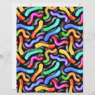Gummy Worms Tossed, a sweet Halloween party gift