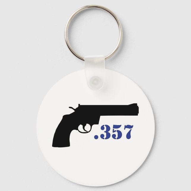 **GUN .357** KEY RING (Front)