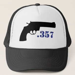 **GUN .357** TRUCKER HAT