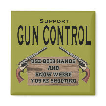 Gun Control Magnet #1
