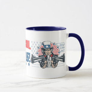 Gun Control Means Using Both Hands Pro Gun Gear Mug