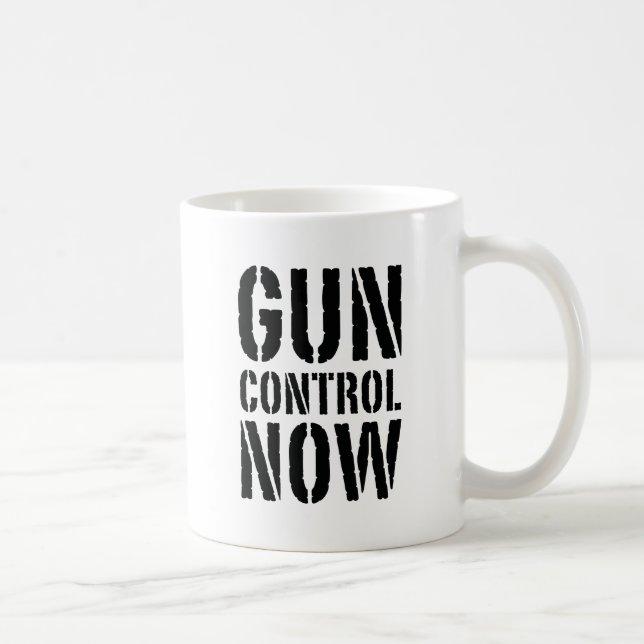 Gun Control Now Coffee Mug (Right)
