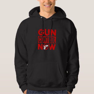 Gun Control Now Guncontrolnow Hashtag Anti Second Hoodie