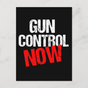 Gun Control Now Postcard