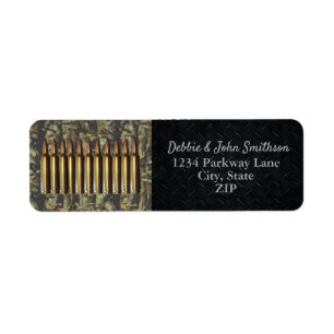 Gun Country Ammo Hunting Return Address Labels