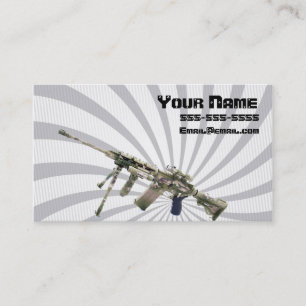 Gun dealer business card
