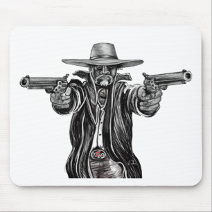 Gun Fighter Mouse Pad