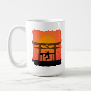 Gun Jutsu Torii Gate Mug Day/Night