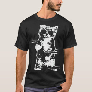 Gun Kitty Cat T-Shirt