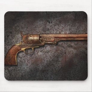 Gun - Model 1851 - 36 Calibre Revolver Mouse Pad