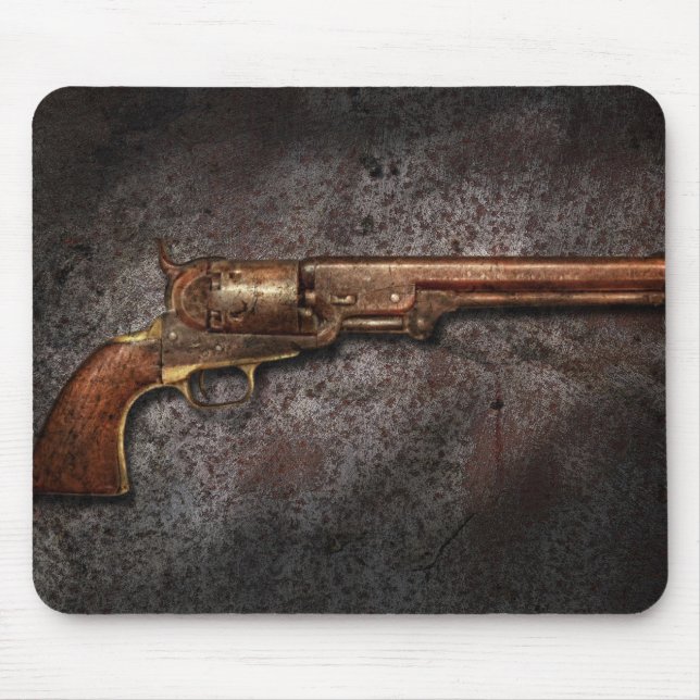 Gun - Model 1851 - 36 Calibre Revolver Mouse Pad (Front)