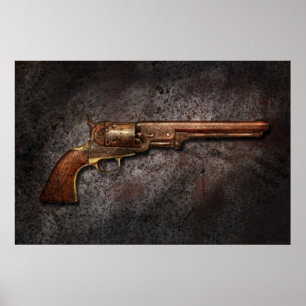 Gun - Model 1851 - 36 Calibre Revolver Poster