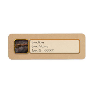 Gun - Model 1851 - 36 Calibre Revolver Return Address Label
