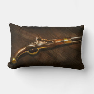 Gun - Pistols at dawn Lumbar Cushion