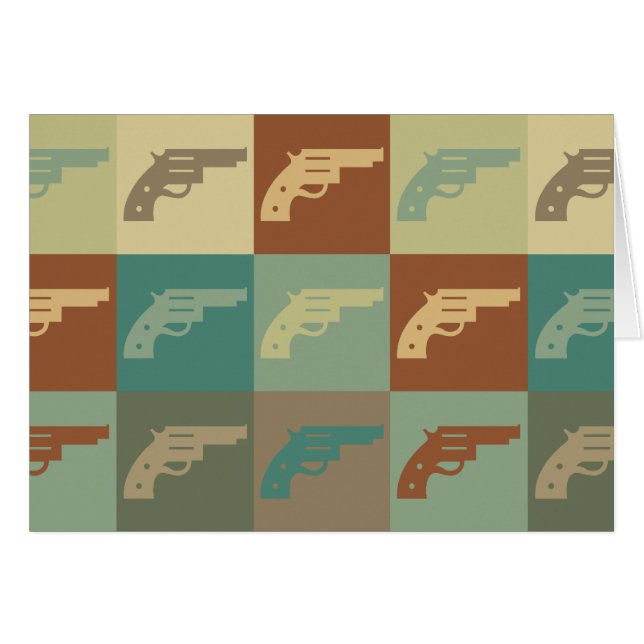 Gun Pop Art (Front Horizontal)