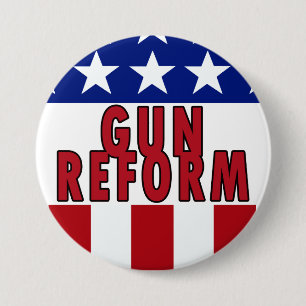 Gun Reform Large Button