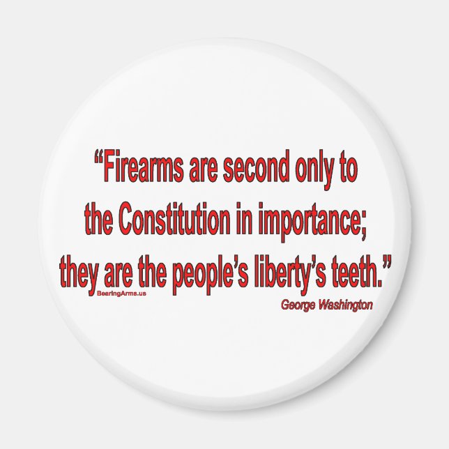 Gun Rights - Geo. Washington Magnet (Front)