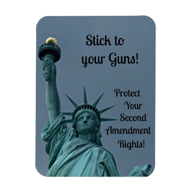 Gun rights, Stick to your guns... Magnet (Vertical)