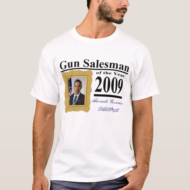 Gun Salesman of the Year 2009 T-Shirt (Front)