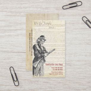 Gun Shop Business Card