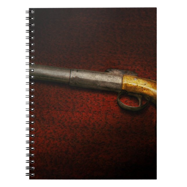 Gun - The shooting iron Notebook (Front)