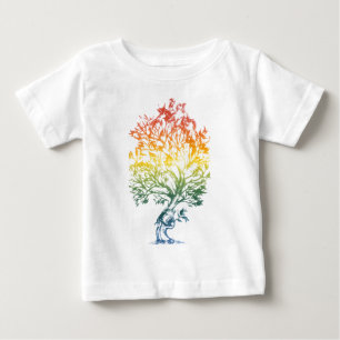 Gun-Tree-Image Baby T-Shirt
