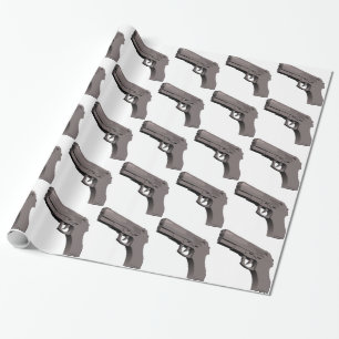 Gun Wrapping Paper