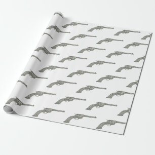 Gun Wrapping Paper