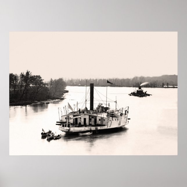 Gunboat and Monitor Poster (Front)