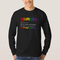 Guncle Definition Rainbow For Gay Uncle
