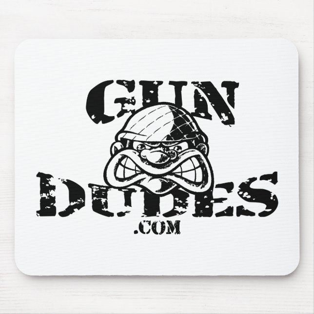 GunDudes Mouse Pad (Front)