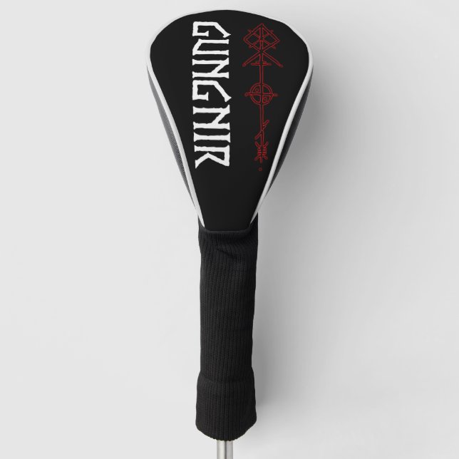 Gungnir Odin Spear Golf Head Cover (Front)