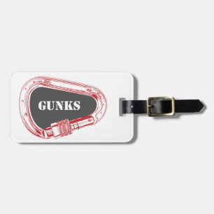 Gunks Climbing Carabiner Luggage Tag