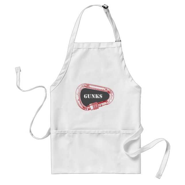 Gunks Climbing Carabiner Standard Apron (Front)