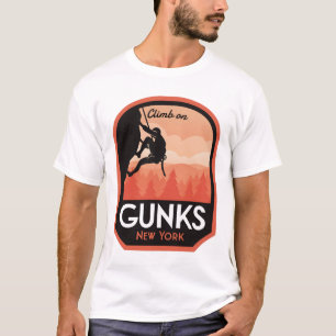Gunks New York Rock Climbing T-Shirt