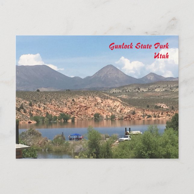 Gunlock State Park - Utah Postcard (Front)