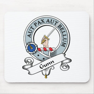 Gunn Clan Badge Mouse Pad